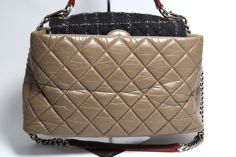 Chanel Quilted Portobello Leather 2-Way Handbag — view 2