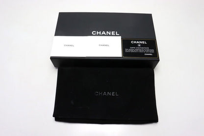 Chanel Quilted GD Leather Zip Around Wallet — view 8
