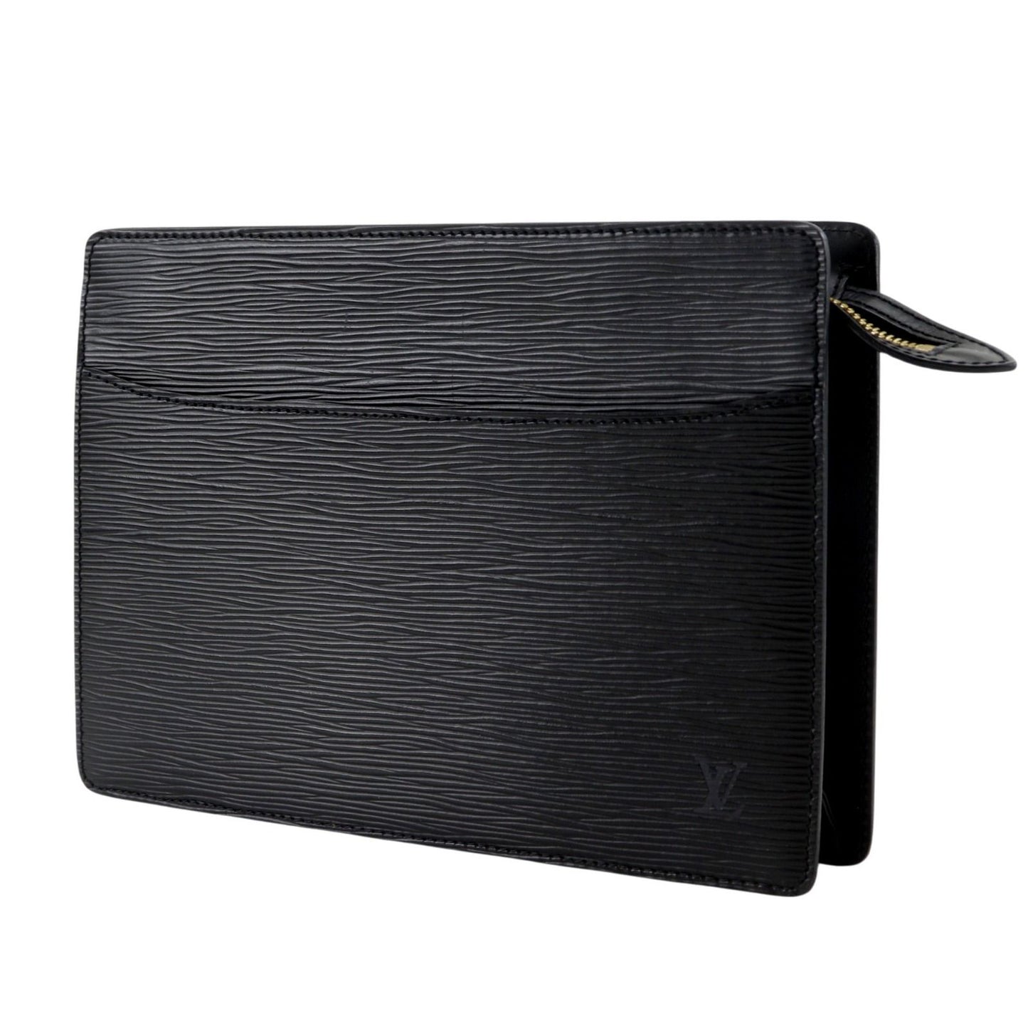 Louis Vuitton Pochette Homme Epi Leather Black Second Bag — view 2