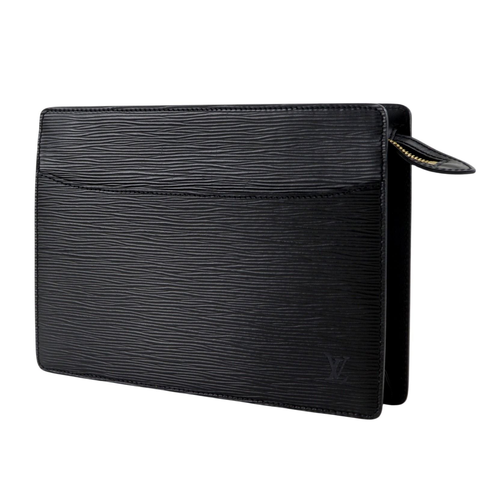 Louis Vuitton Pochette Homme Epi Leather Black Second Bag — view 2