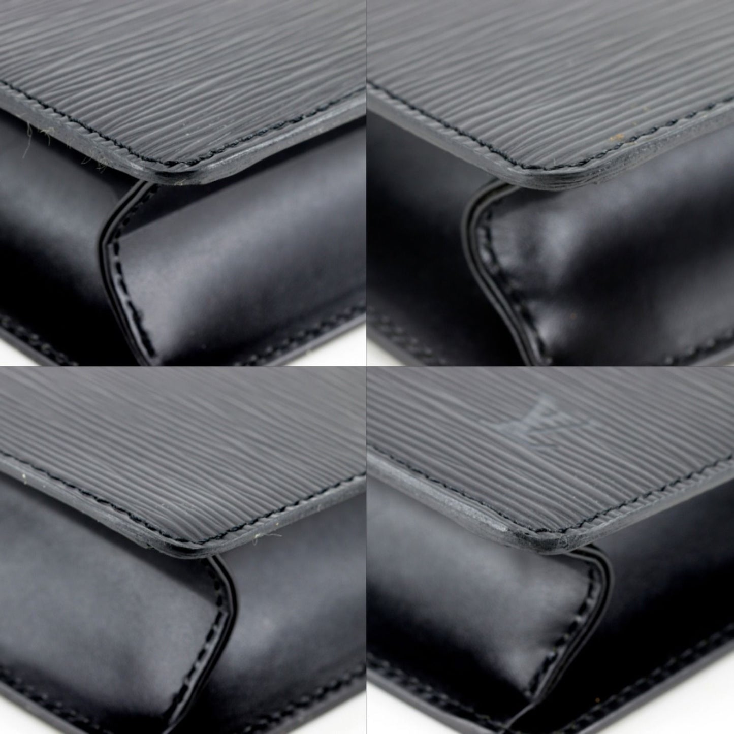 Louis Vuitton Pochette Homme Epi Leather Black Second Bag — view 4