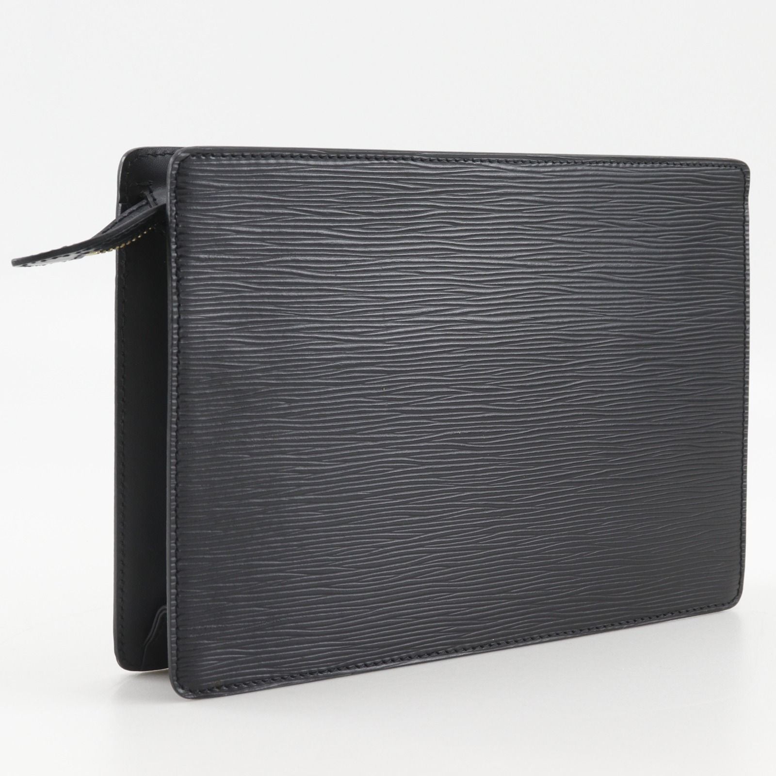 Louis Vuitton Pochette Homme Epi Leather Black Second Bag — view 3