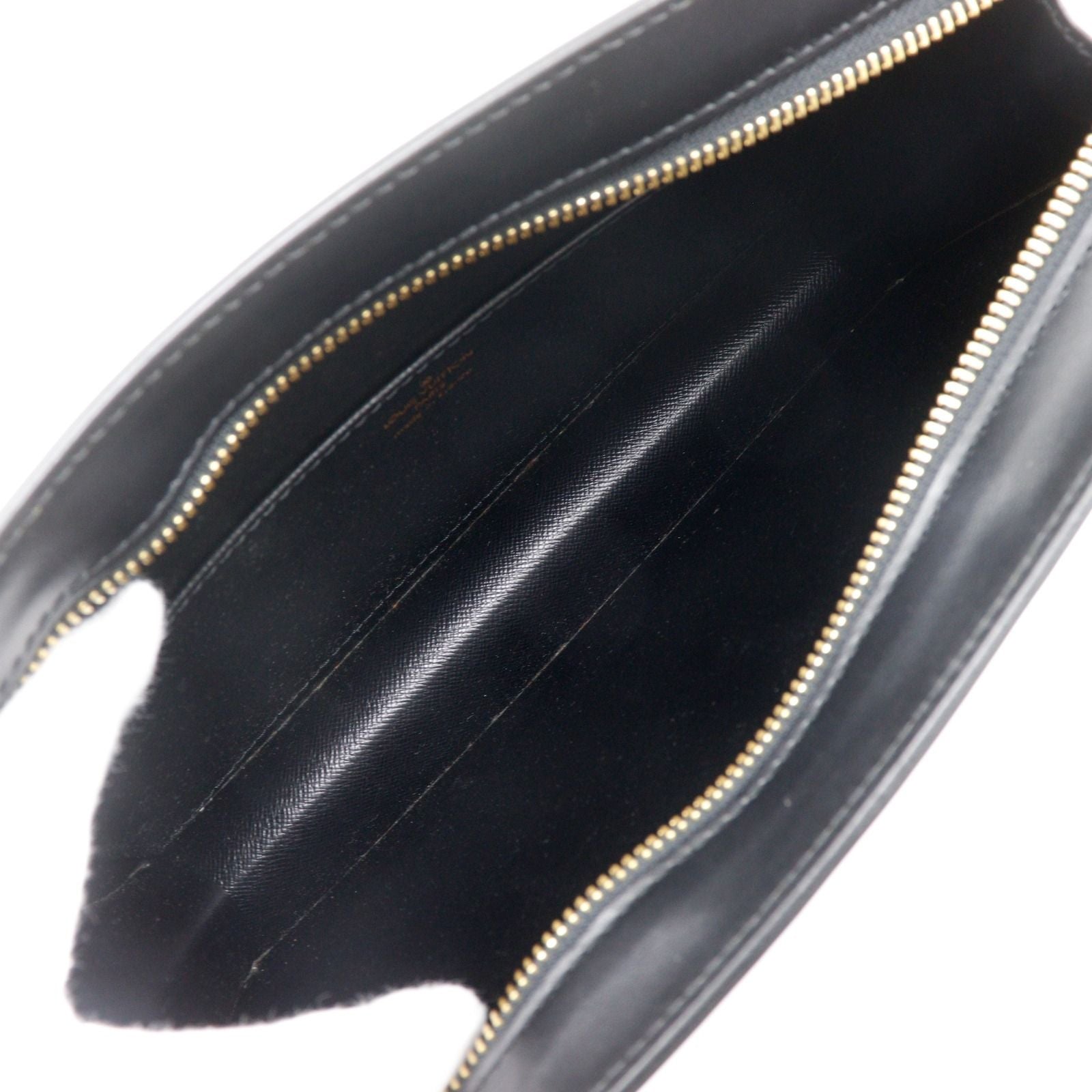 Louis Vuitton Pochette Homme Epi Leather Black Second Bag — view 5