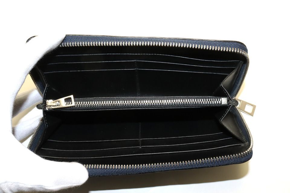 Loewe Repeat Anagram Leather Zip Around Wallet — view 5