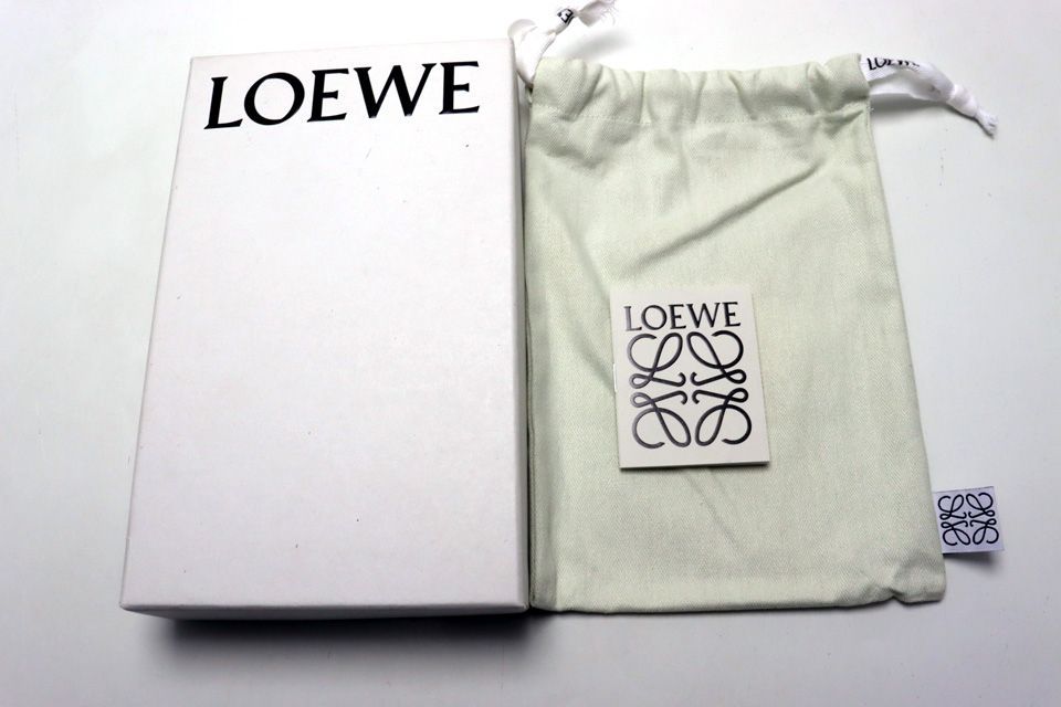 Loewe Repeat Anagram Leather Zip Around Wallet — view 8