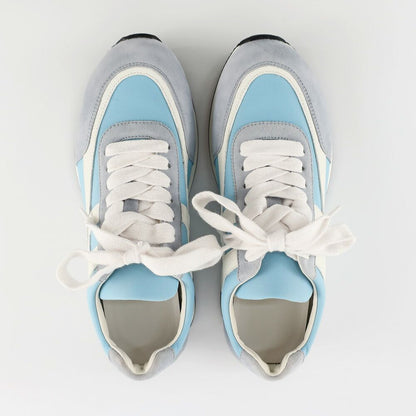 Hermes Ten Sneakers 36.5 Estimated Light Blue White Gray Shoes — view 5