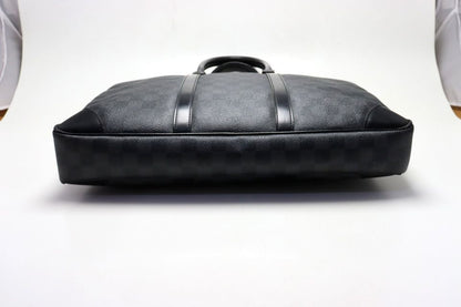 Louis Vuitton Damier Graphite Pdv Leather Business Briefcase — view 3