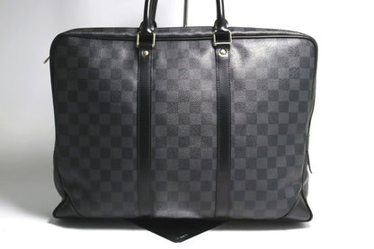 Louis Vuitton Damier Graphite Pdv Leather Business Briefcase — view 2
