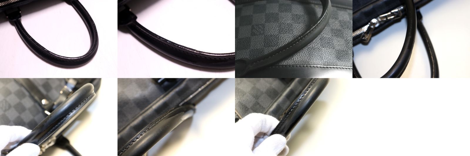 Louis Vuitton Damier Graphite Pdv Leather Business Briefcase — view 9