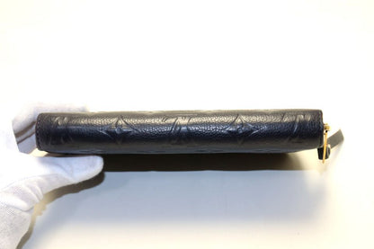 Louis Vuitton Monogram Empreinte Leather Zip Around Wallet — view 3