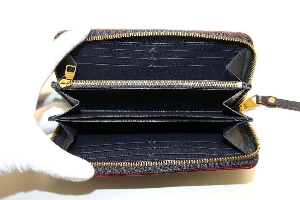 Louis Vuitton Monogram Empreinte Leather Zip Around Wallet — view 5