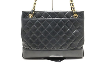Chanel Quilted GD Leather Shoulder Bag — view 2