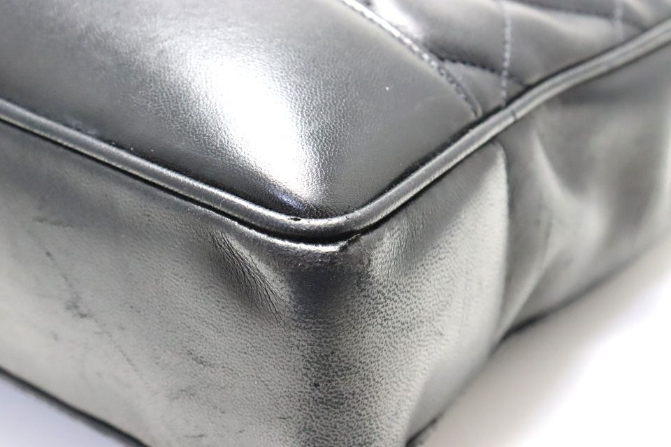 Chanel Quilted GD Leather Shoulder Bag — view 4