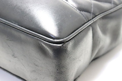 Chanel Quilted GD Leather Shoulder Bag — view 4