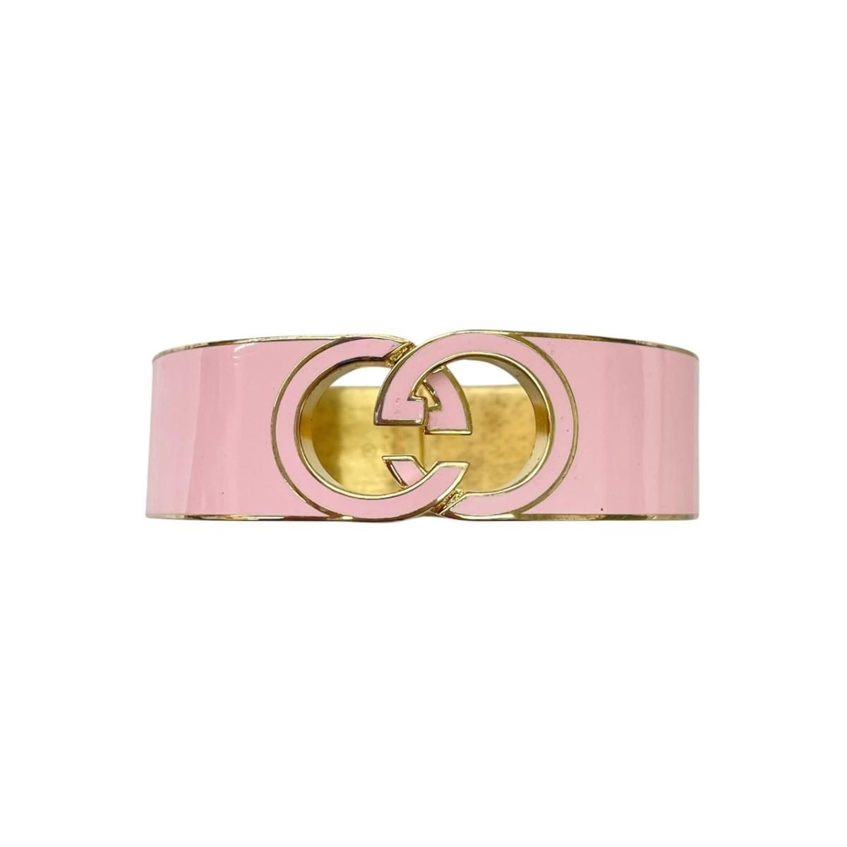 Gucci Bangle Bracelet Pink GG