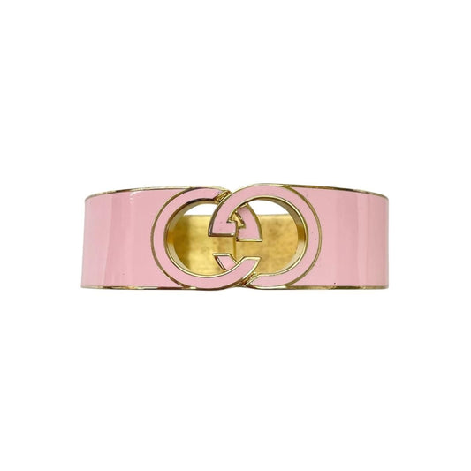 Gucci Bangle Bracelet Pink GG