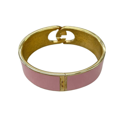 Gucci Bangle Bracelet Pink GG — view 5