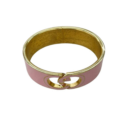 Gucci Bangle Bracelet Pink GG — view 4