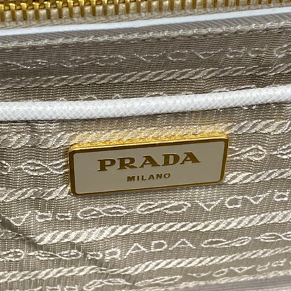 Prada Handbag Ivory Bag Opening Leather — view 9