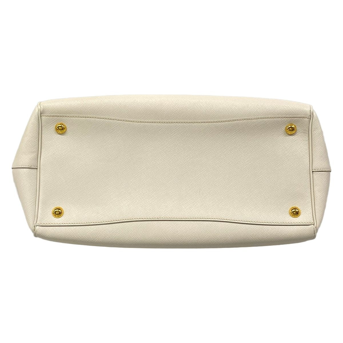 Prada Handbag Ivory Bag Opening Leather — view 5