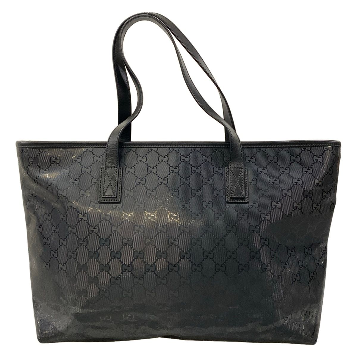 Gucci Shoulder Bag Imprime Black Leather — view 3