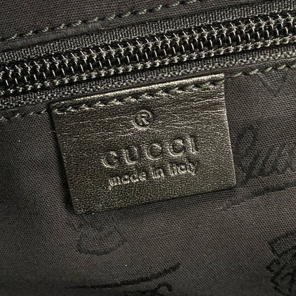 Gucci Shoulder Bag Imprime Black Leather — view 8