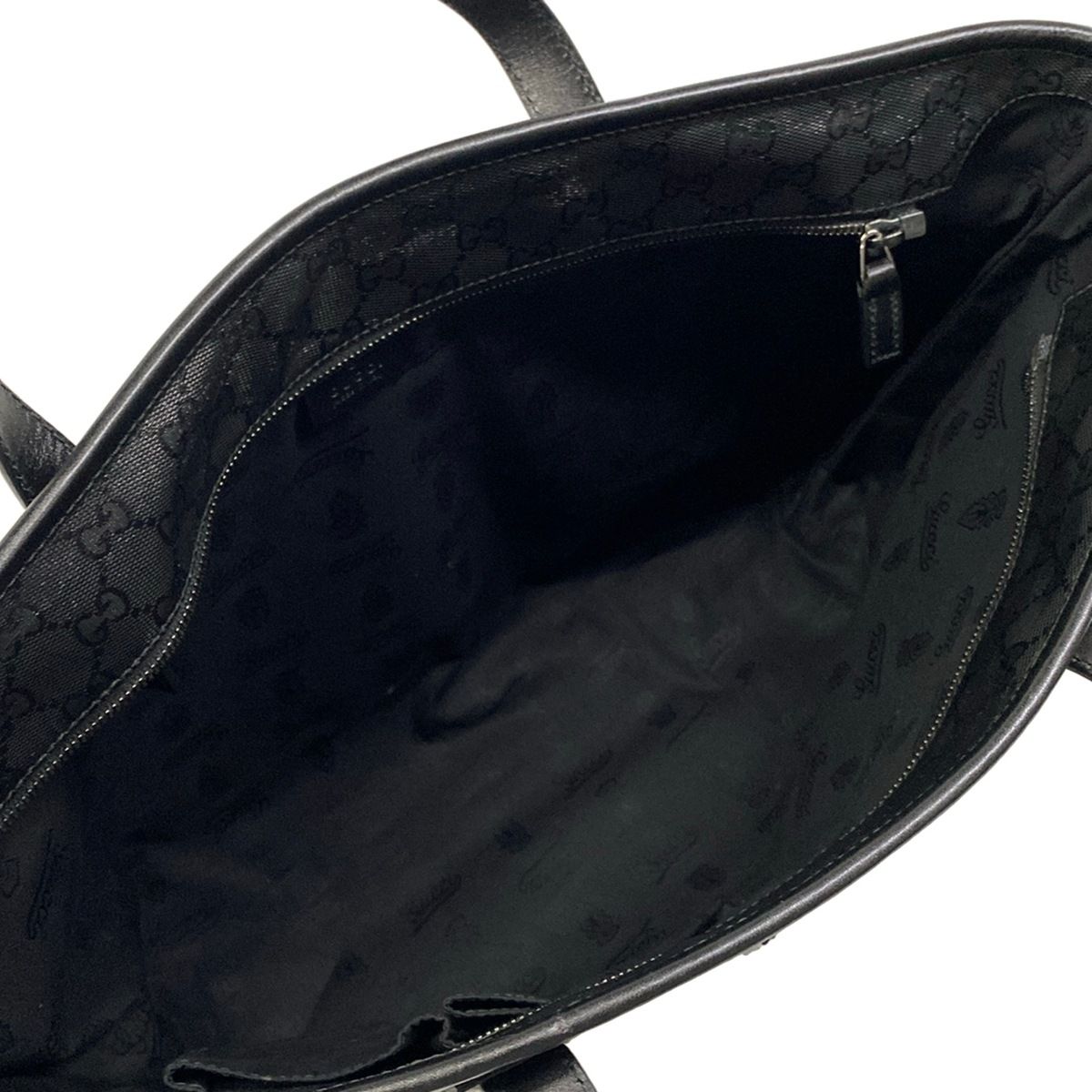 Gucci Shoulder Bag Imprime Black Leather — view 7