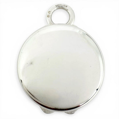 Hermes Vintage Pircas Pendant Top Silver — view 2
