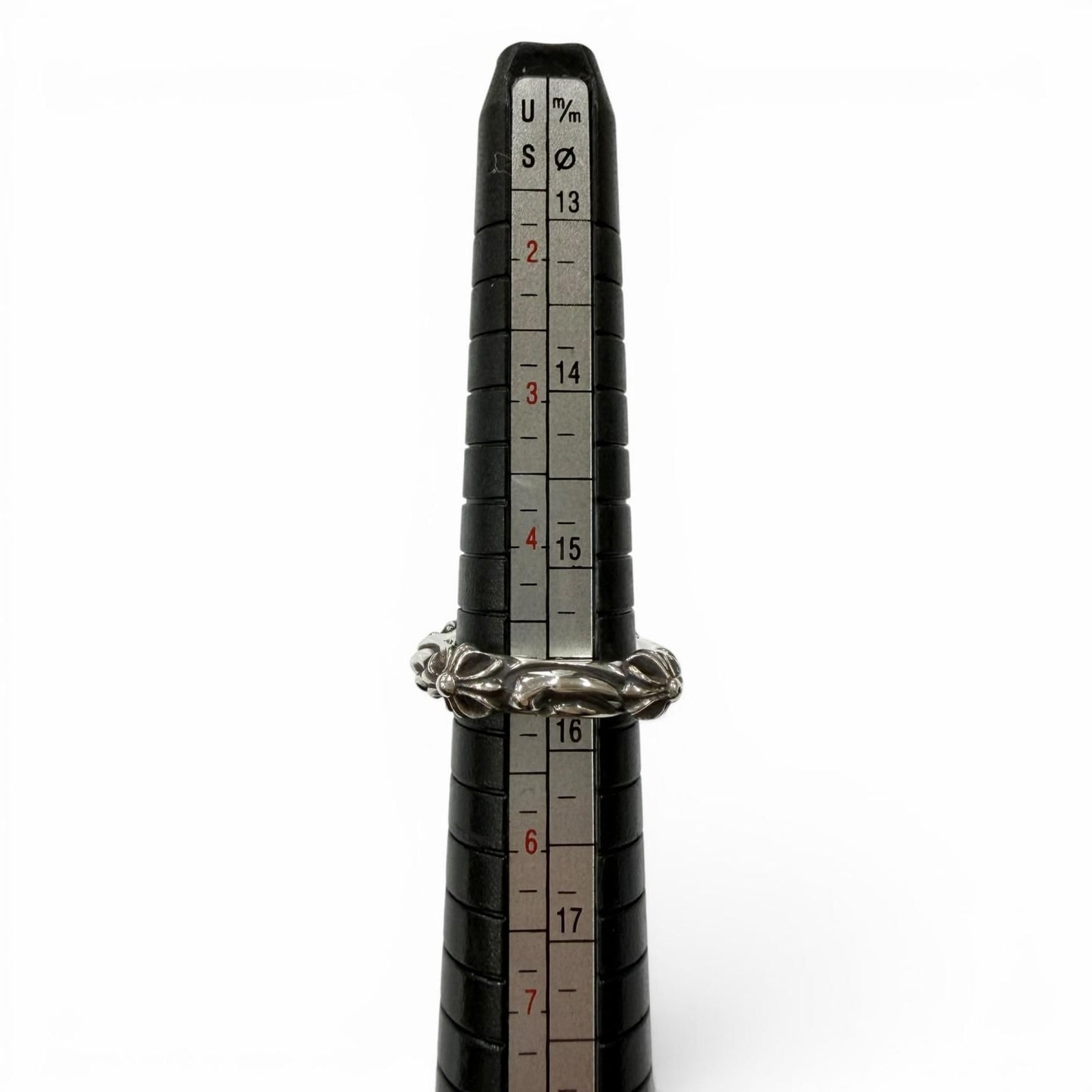 Chrome Hearts Sbt Band RG Scroll Ring Silver — view 9