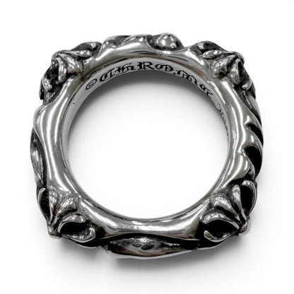 Chrome Hearts Sbt Band RG Scroll Ring Silver — view 4