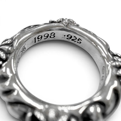 Chrome Hearts Sbt Band RG Scroll Ring Silver — view 7