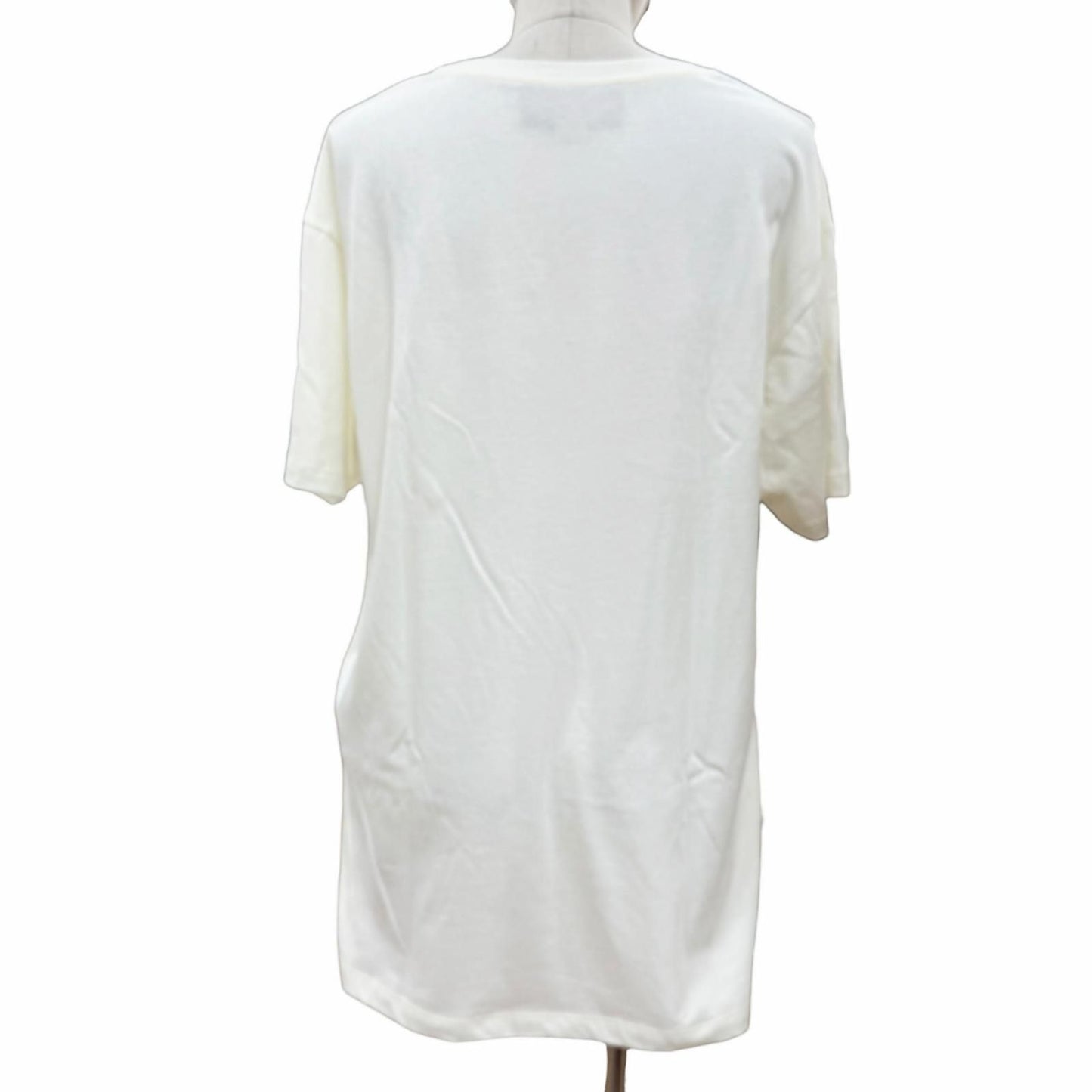 Gucci Cotton 100% Interlocking Short Sleeve T-Shirt White — view 2
