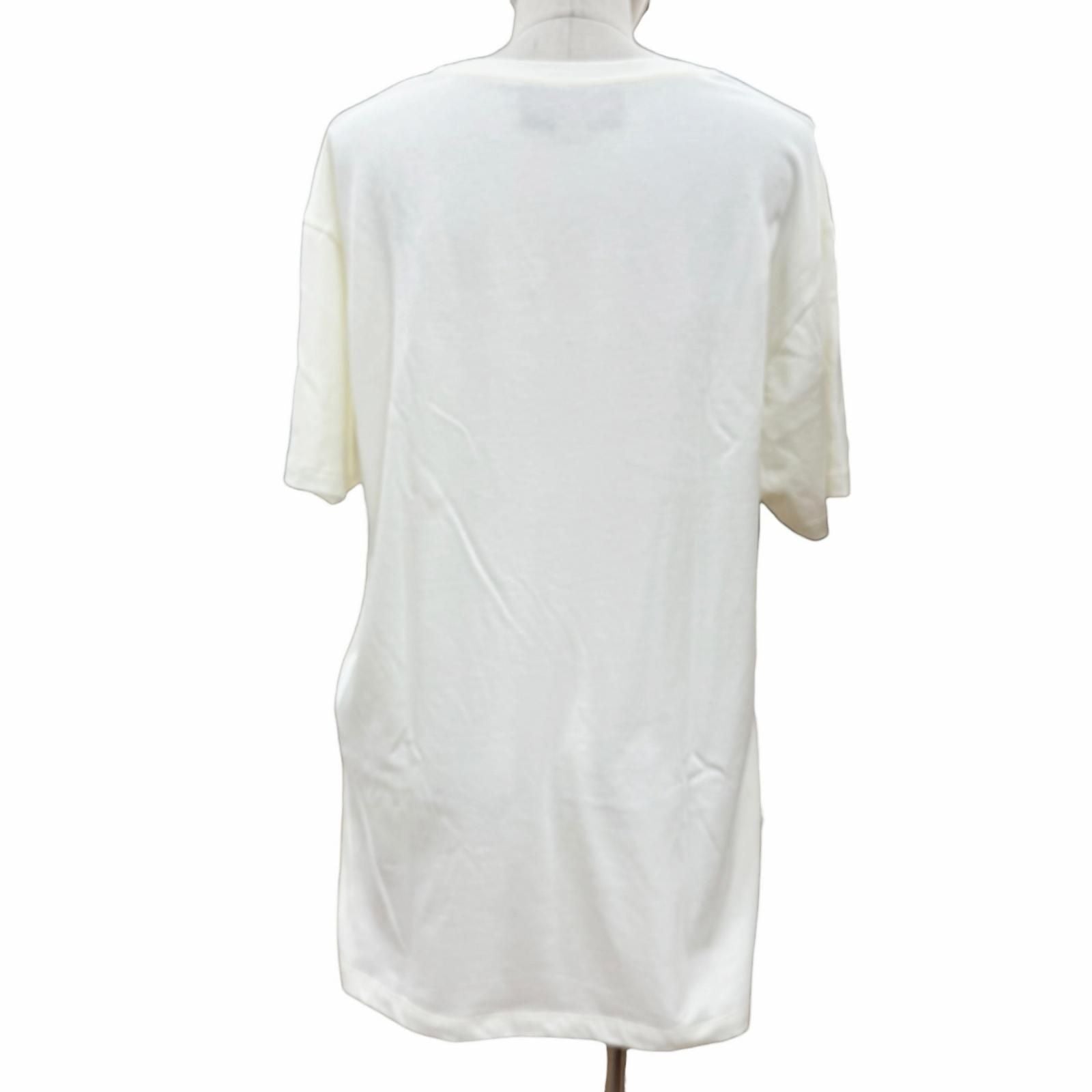 Gucci Cotton 100% Interlocking Short Sleeve T-Shirt White — view 2