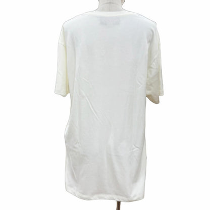 Gucci Cotton 100% Interlocking Short Sleeve T-Shirt White — view 2