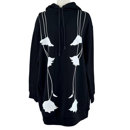 Prada Over Silhouette Hoodie Black XS