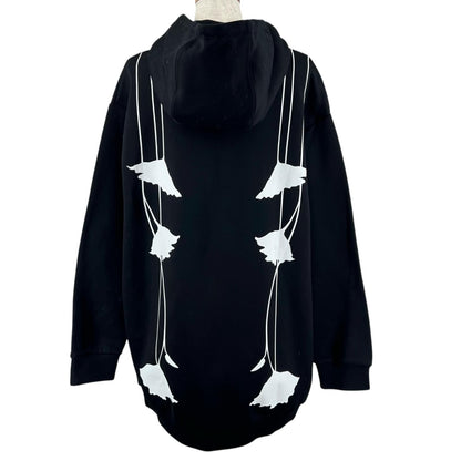 Prada Over Silhouette Hoodie Black XS — view 2