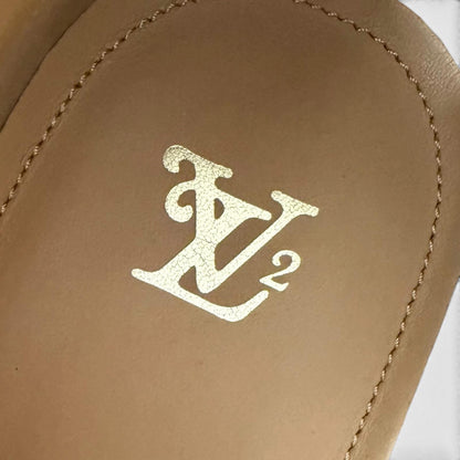 Louis Vuitton LV Mod Line Monogram Canvas Ankle Boots Brown 6 — view 7