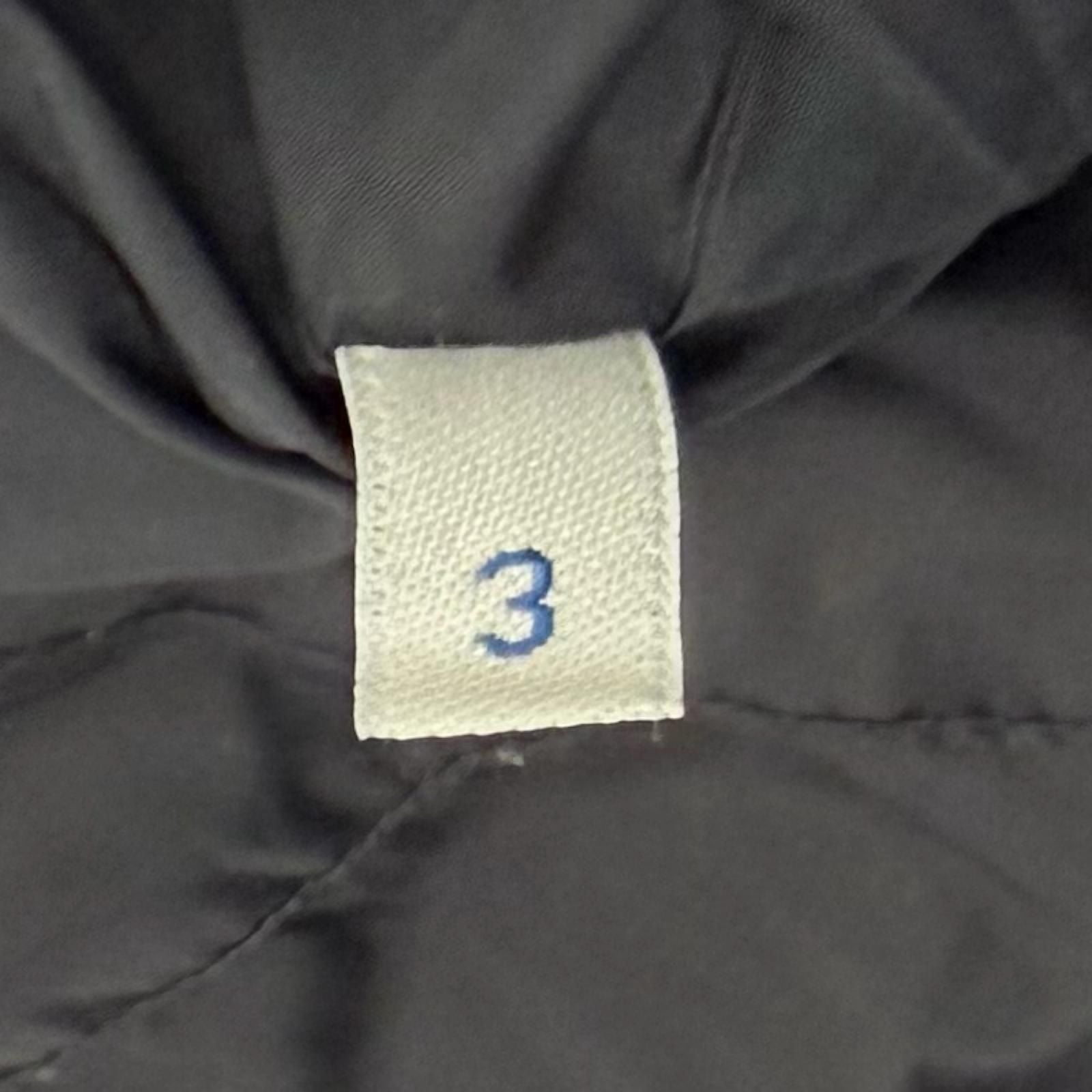 Moncler Flammette Logo with Patch Zip Up Jacket Coat Down Black — view 9