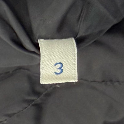Moncler Flammette Logo with Patch Zip Up Jacket Coat Down Black — view 9
