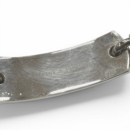 Tiffany & Co Plate Link 925 Bracelet Silver — view 5