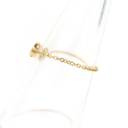 Tiffany & Co by the Yard Chain Ring 750 Diamond Frame Diameter mm Yellow Gold — view 3