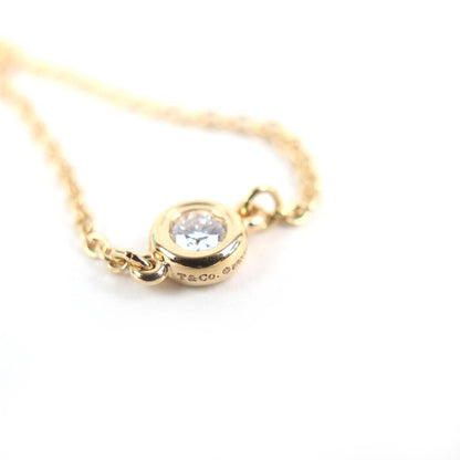 Tiffany & Co by the Yard Chain Ring 750 Diamond Frame Diameter mm Yellow Gold — view 7