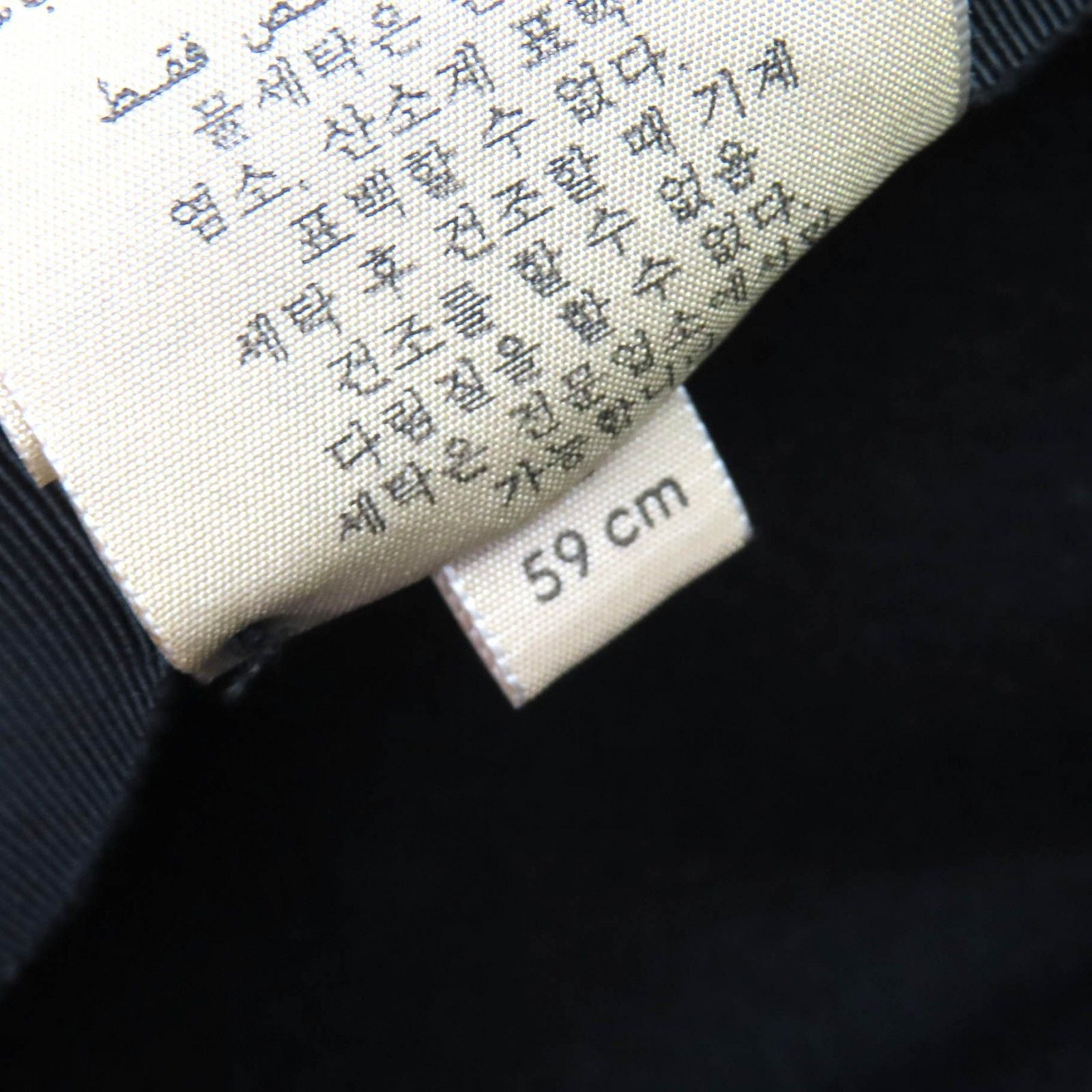 Gucci Horsebit Leather Belt Rabbit Hair Felt Hat Fedora Hat Black Gold 59 — view 8