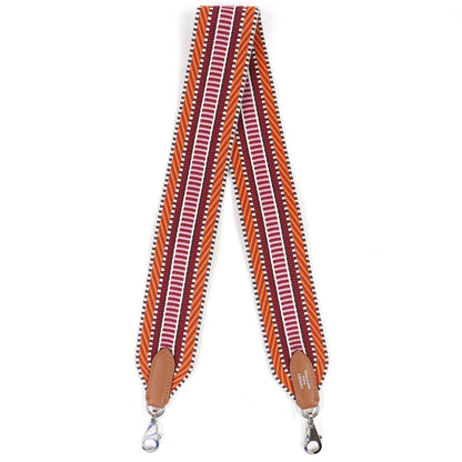 Hermes Bandouliere Sangle Caval Shoulder Strap Toile Ash Voswift Orange Minium