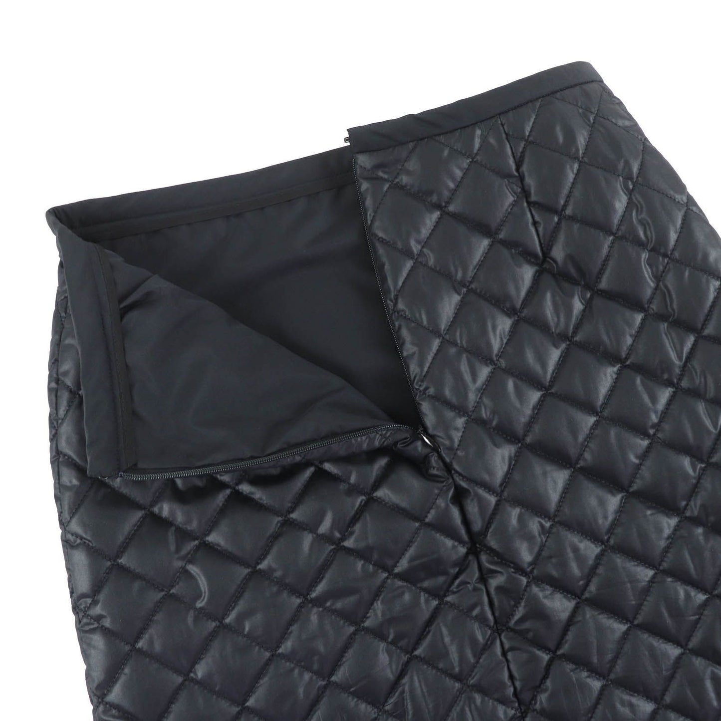 Louis Vuitton Quilted Skirt Tight Black 34 — view 5