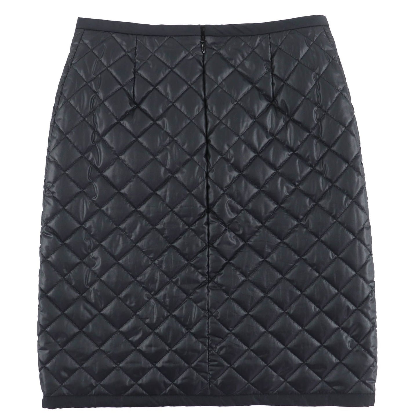 Louis Vuitton Quilted Skirt Tight Black 34 — view 2