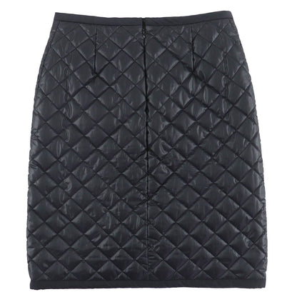 Louis Vuitton Quilted Skirt Tight Black 34 — view 2