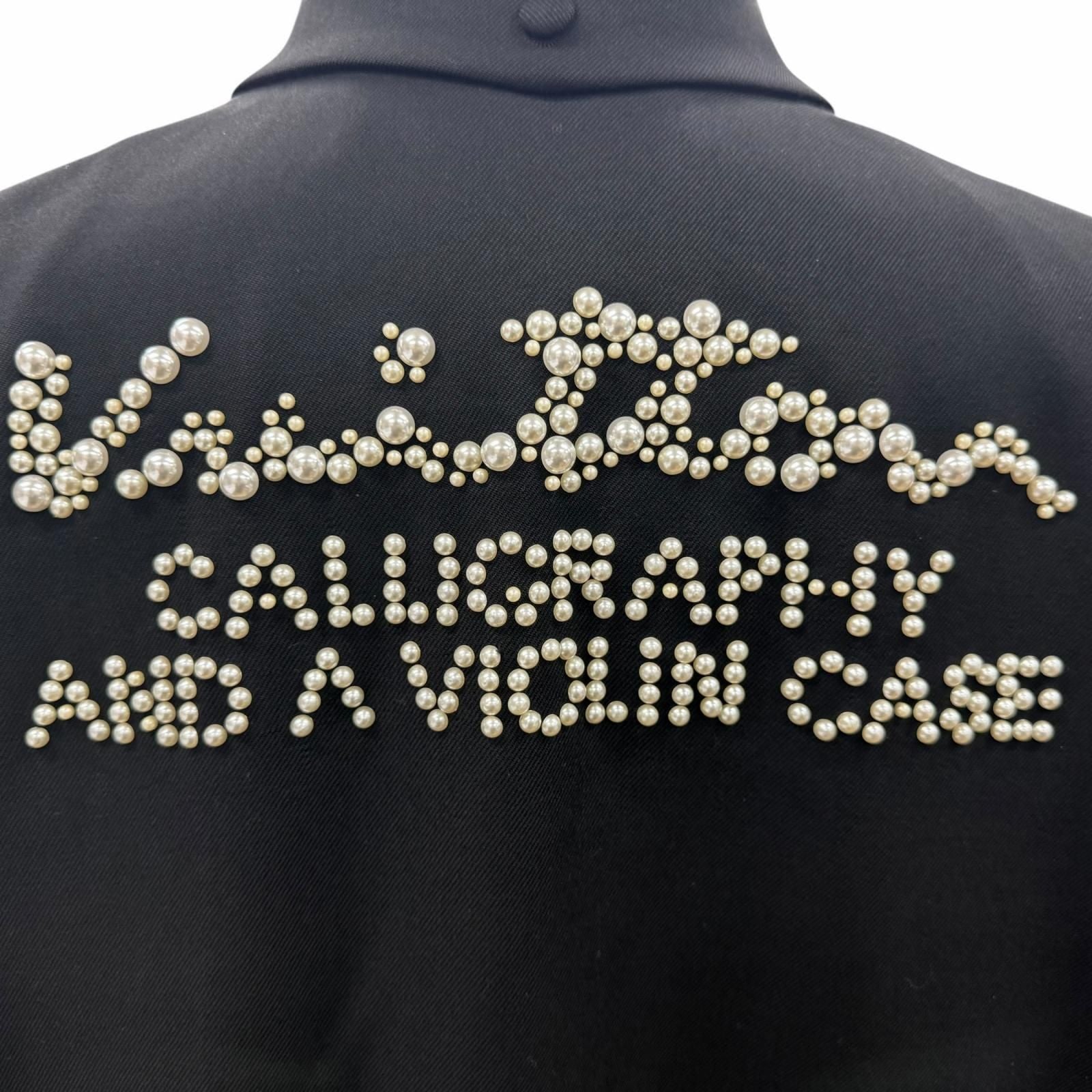 Louis Vuitton Embellished Doll Back Visual Jacket — view 7