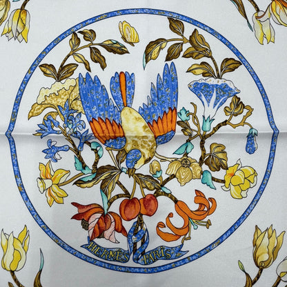 Hermes Carre 90 Pierres D'orient Et D'occident Oriental and Western Silk 100% — view 6