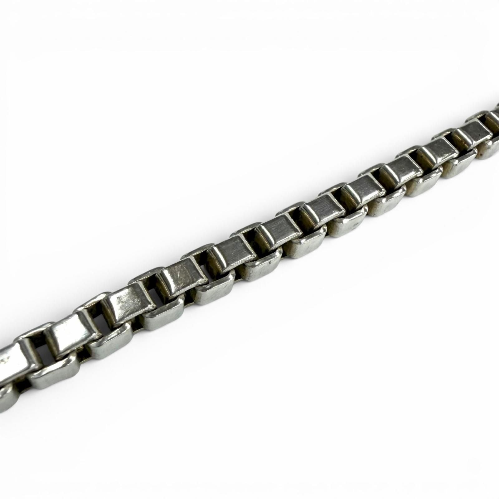 Tiffany & Co Venetian Link 925 Chain Bracelet Silver — view 6